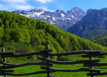 Foto de Picos de Europa desde el sur