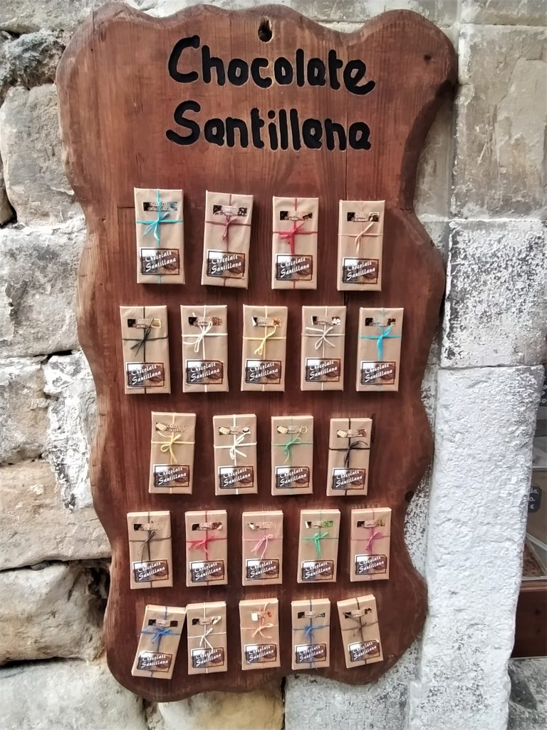 Tabla de chocolates