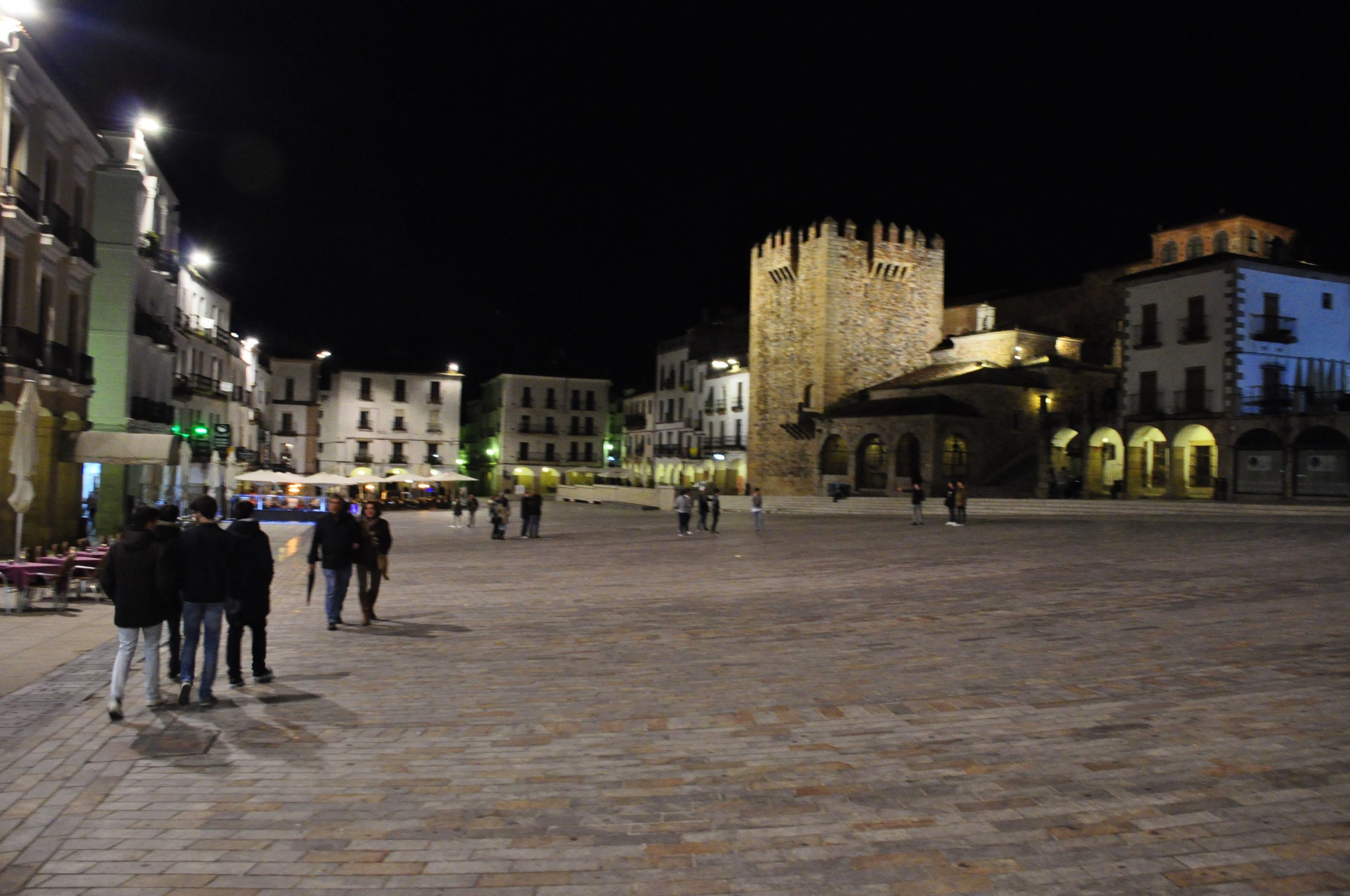 Plaza Mayor de noche