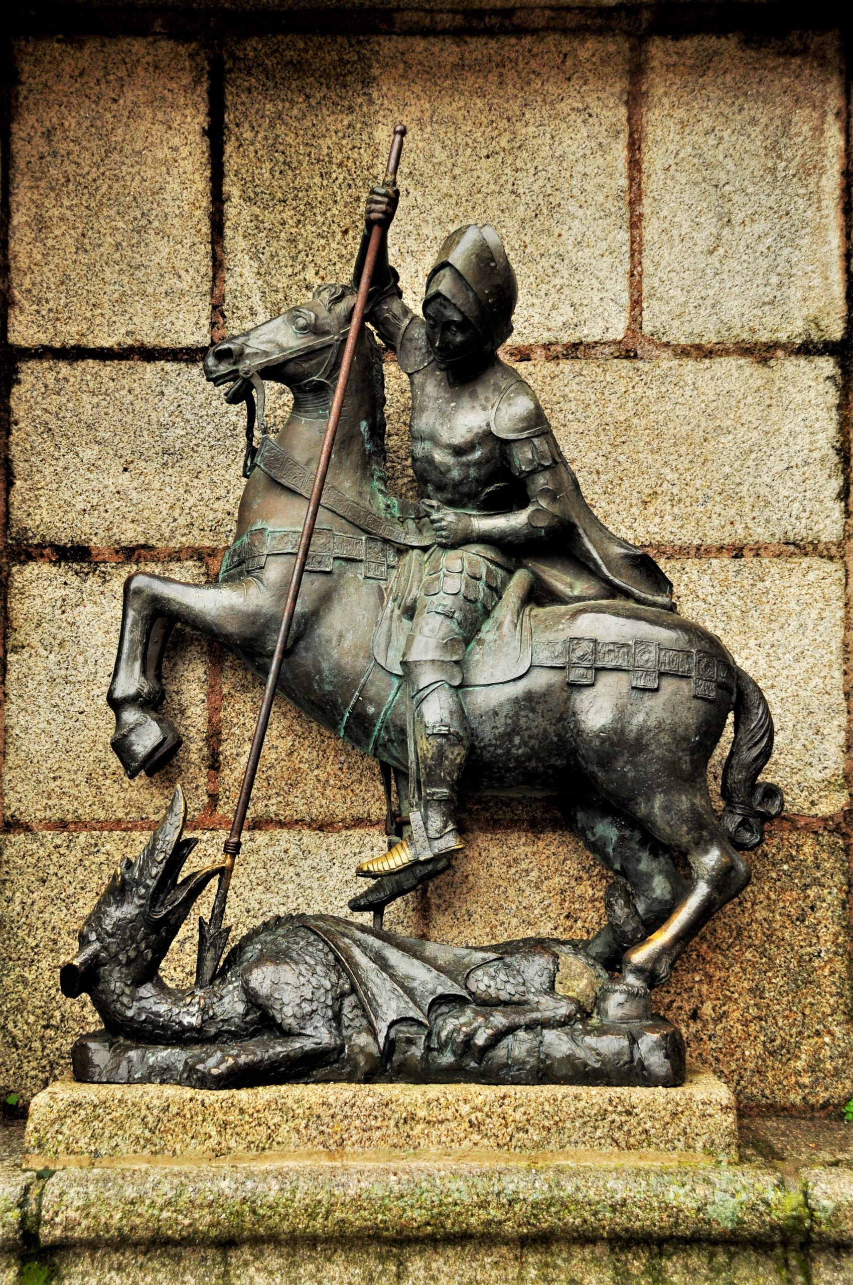San Jorge matando al dragón