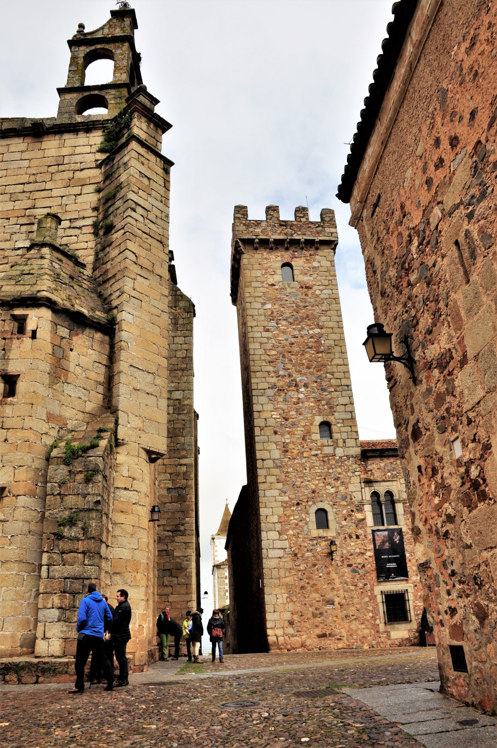 Torre de las Cigüeñas y palacio homónimo