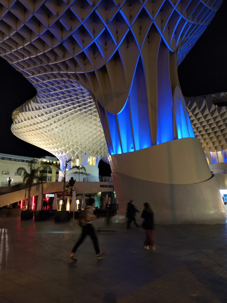 Setas de Sevilla desde la Plaza