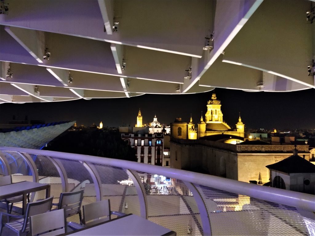 Iglesia de la Anunciación desde Setas de Sevilla