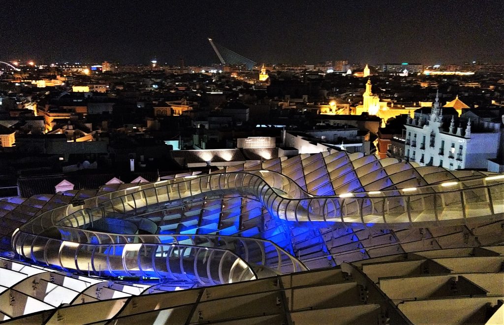 Puente de Calatrava desde Metrosol Parasol