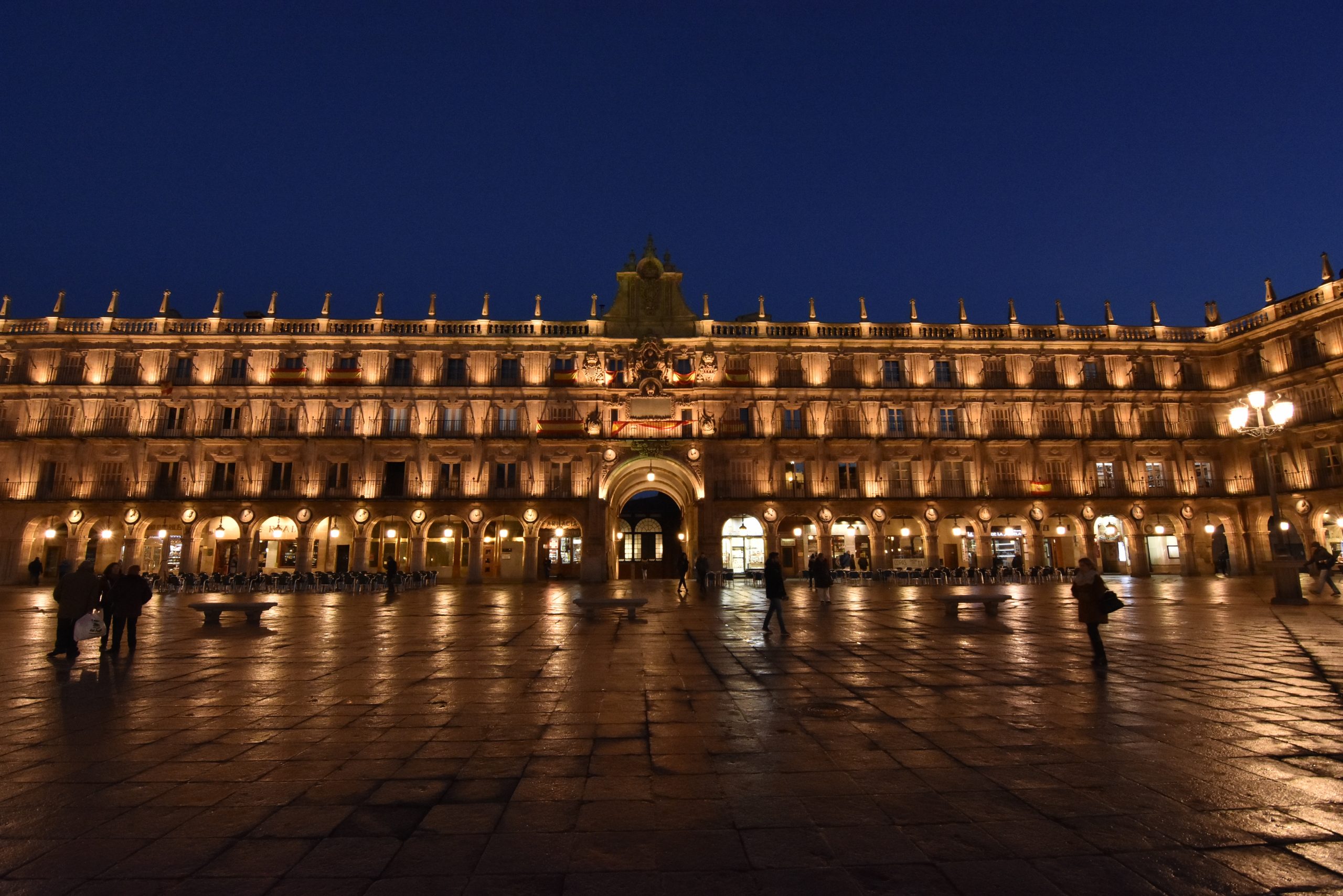 Plaza Mayor de noche